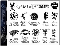 NEW - (pack of 3) S-002 Game of Thrones Stickers
