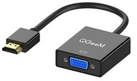 New- HDMI to VGA Adapter,QGeeM Gold-Plated HDMI