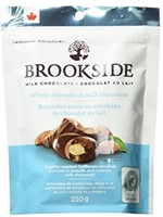 Brookside Milk Chocolate, Whole Almonds, 210g