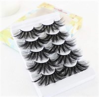 NEW -Newcally 25MM Faux Mink Lashes Fake