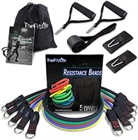 NEW - TheFitLife Exercise Resistance Band Set -
