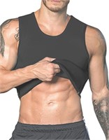 New- Sauna Vest Men Sweat Vest Slimming Body
