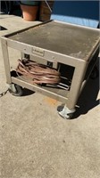 Wilson Corp cart with built in outlets