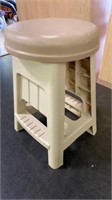 Small plastic step stool