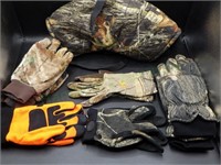 Five pairs of adults winter gloves & hand warmer!