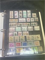 World Album 12 1950 & 1960 Mostly Mint Stamps