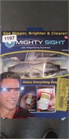 Mighty sight LED magnifying eyewear