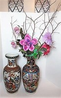 Two Ceramic Asian Vases