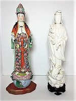 Two Ceramic Asian Figurines