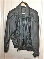 Italy Men’s Leather Bomber Style Jacket