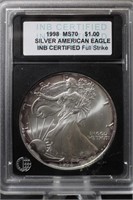 1998 1oz .999 Fine Silver Eagle
