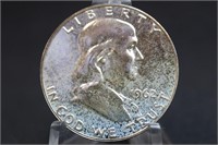 1962 Proof Franklin Silver Half Dollar FBL