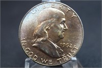 1962 AWESOME Proof Cameo Toned Franklin