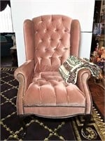 Wing Back Chair & Cabriole Legs