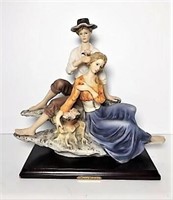 Finely Cast Resin Figurine of Couple