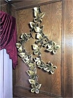 Signed Metal Butterfly Wall Hanging