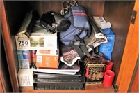 Contents of cabinet