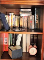 Contents of shelves