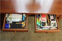 Desk drawer cleanout