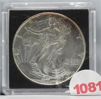 1993 1 Ounce .999 silver eagle.