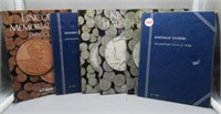 (6) Various coin books with coins including