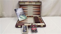 BACKGAMMON  GAME / PLAYING CARDS