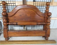 Cannon ball style headboard and footboard with