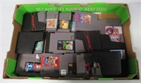Collection of Nintendo games including Super