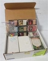 Collection of magic the gathering cards including