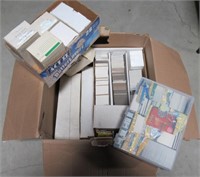 Very large sports cards collection including