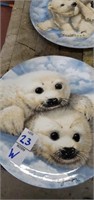 2 collectors plates seals & polar bears