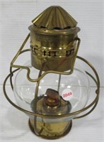 Sherwood made in Britain brass nautical lantern.