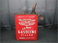 Vintage 2-Gallon EAGLE  Gas Can