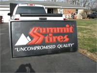 Huge 8FT X 4FT Summit Tires Sign