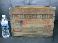 Drambuie Whiskey Wood Box/Crate