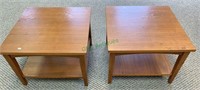 2 small side tables made in Denmark - modern