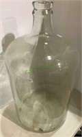 Large 4 gallon clear glass jug - great to hold