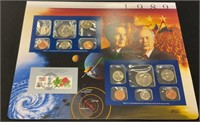 Coins - 1989 US mint sets - Philadelphia and