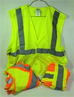 3 High Visibility Safety Vest