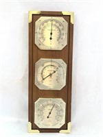Vintage Sunbeam Wood Barometer