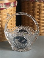 Hofbauer 24% Lead Crystal Glass Basket