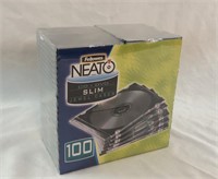 New 100 Neat CD/DVD Slim Jewel Cases
