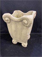 Terra-cotta planter. 10 inches tall 7 inches in