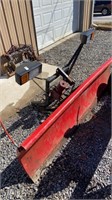 Western 7.5 foot angle plow with mount