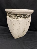 Terra-cotta planter. 10 inches tall 7 in.²