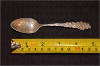 Cresco Iowa souvenir sterling silver spoon