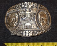 1984 Ronald Reagan & George Bush belt buckle