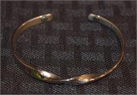 Sergio Lub USA vintage twisted cuff bracelet