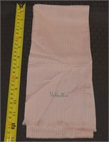 Valentino silk pink polka dot striped vtg scarf