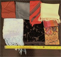 Lot of misc vintage scarves - all in exc condition